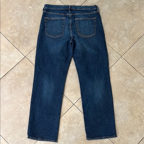 GAP Blue Straight Jeans Classic Denim Size 10 - Picture 4 of 4